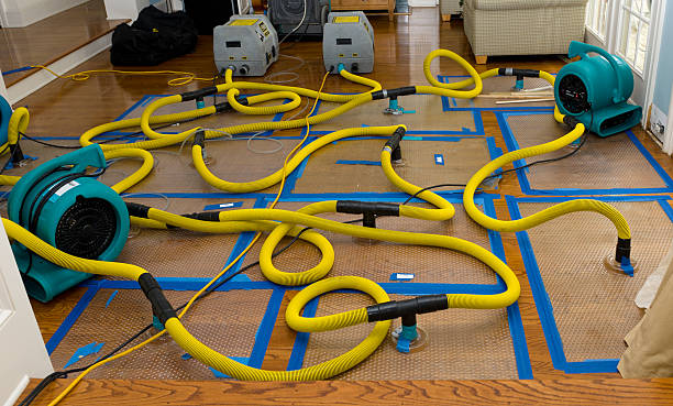 Professional Flood Damage Restoration technician working in Gilmanton, NH